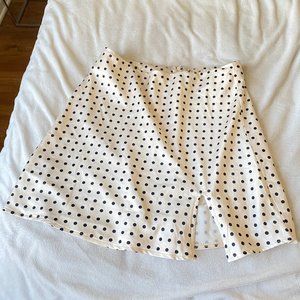White polka dot Skirt